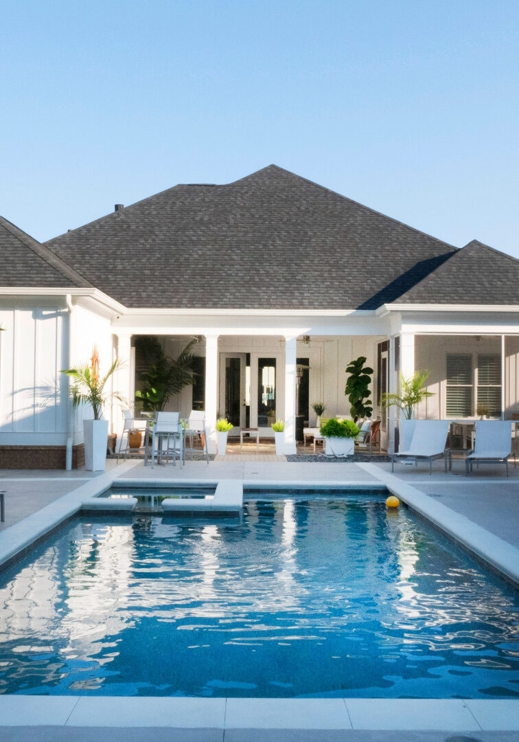 home with plunge pool